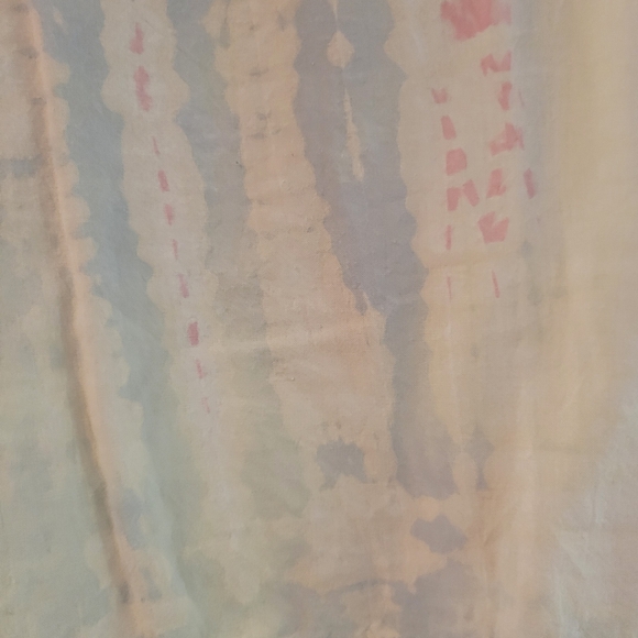 NWT LACAUSA by Anthropologie Tie-Dye Short Sleeve Dress - Picture 6 of 12